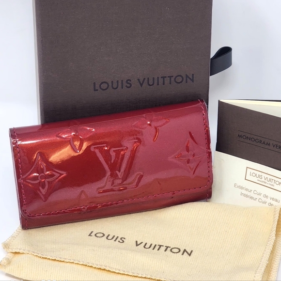 LV Vernis keycase, Dustbag, Box & Booklet - Picture 1 of 12
